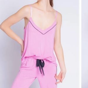 PJ salvage lilac rose modal cami. Size large